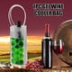 thumbnail image 2 of Wine Chills Bag Wine Chiller Ice Plastic Bag Wine Cooler with Handle, 2 of 4