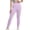 Hot Pink, variant on Idoravan leggings for women yoga pants women long Women's Sport Casual Solid Color Ladies Fashion Waist Yoga Pants Long Pants