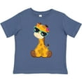thumbnail image 3 of Inktastic Cute Giraffe, Giraffe with Sunglasses, Cute Animal Boys or Girls Toddler T-Shirt, 3 of 5