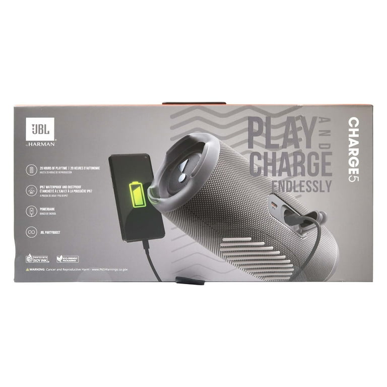 JBL Charge 5 Portable Outdoor Bluetooth Speaker, Waterproof JBL Charge 5 Portable Outdoor Bluetooth Speaker, Waterproof
