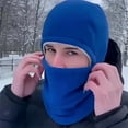 thumbnail image 2 of Unisex Windproof & Warm Balaclava, Multi-Functional Winter Face Mask, Thermal Neck Gaiter for Skiing, Hiking, Motorcycle, Outdoor Sports, 2 of 7