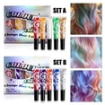 thumbnail image 6 of Temporary Hair Color for Comblor Orange Hair Dye Washable Hair Color Wax for Girls Boys Teens Adults Ideal Gifts for Birthday Cosplay Party Halloween Children's Day 70ml Makeup Organizers, 6 of 9