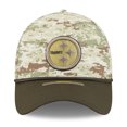thumbnail image 2 of Men's New Era  Camo Pittsburgh Steelers 2025 Salute to Service 39THIRTY Flex Hat, 2 of 5