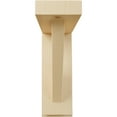 thumbnail image 2 of Ekena Millwork 2 1/2"W x 6 1/4"D x 7 1/2"H Traditional Shelf Bracket, Maple (2-Pack), 2 of 4