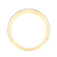 thumbnail image 2 of Dazzlingrock Collection 0.20 Carat (ctw) 14K Round Diamond Ladies Stackable Ring Wedding Band 1/5 CT, Yellow Gold, Size 4, 2 of 3