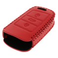 thumbnail image 4 of Bolsa de Llavero Coser de material cuero Estuche Llavero Inteligente Titular de Funda de Bolsa de telemando Bols Yotijar Caja de cubierta de teclas remotas FOB, 4 of 7