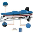 thumbnail image 5 of Classic Accessories Stellex™ All Seasons Boat Cover, Fits Boats 14' - 16' L x 90" W, Trailerable Boat Cover with Polyester Fade-Resistant Fabric, Model B, 5 of 10