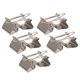 thumbnail image 2 of Clips De Lienzo Húmedo, Resistentes A La Corrosión, Resistentes Y Duraderos, Clips Cara A Cara De Acero Inoxidable, 5 Piezas Para Pintura Al óleo Para Almacenamiento De Arte YLSHRF Canvas Frame Clips, 2 of 8