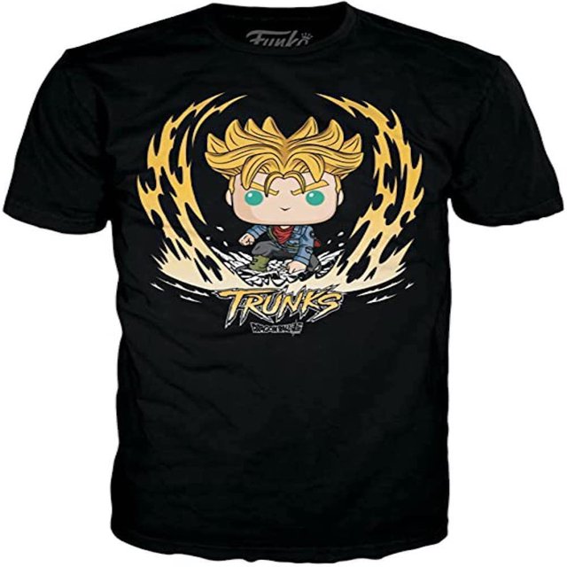Camiseta Funko Pop! Dragon Ball Super Trunks talla S