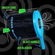 Squirrel Products Smash Blast Pro Rapid Fire Air Cannon Vortex Blaster - Blue