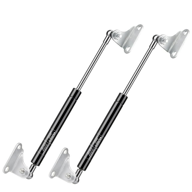 ORUYROP Support de Levage à Ressort pour Amortisseur à Gaz 17 Pouces 100lb/445N pour Rangement de Lit de Véhicule Récréatif, Couvercles de Porte, Trappe de Sol, Abri de Bateau, Boîte à Outils Personnalisée, Couvercle de Jouet, Portes de sous-Sol, Armoire TV, Ensemble