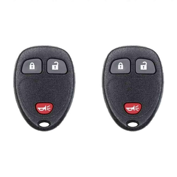 Car Key Fob Keyless Entry Remote for Chevrolet Silverado 2008 FCC OUC60270 OUC60221 Part Number 15913420 20868852 20669056 20869056 22936099 20952475 (all PN's are interchangeable) Pack of 2