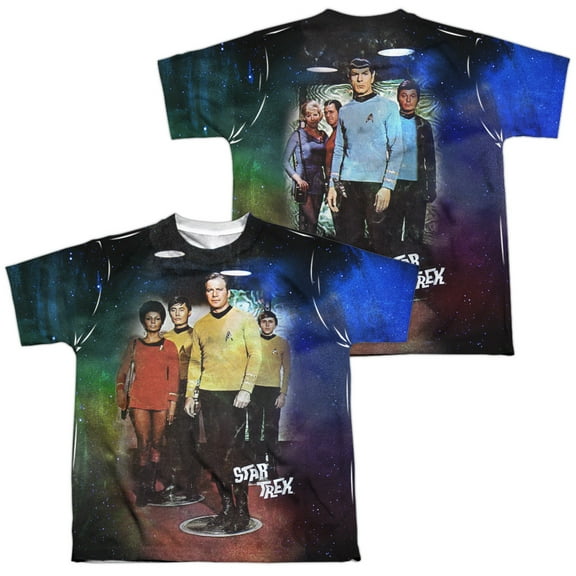 Star Trek Men's Transport Sublimation T-shirt White