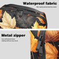 thumbnail image 4 of Thanksgiving Waterproof Oxford Fabric Storage Case with Charger Pouch, Small Portable Storage Box, and Cable Organizer Travel - 5.9x9.44x3.14 in, 4 of 6