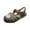 Black-05, variant on Crystal Jelly Heel Sandals Teen Girl Summer Beach Shoes Lightweight Soft Water Sandal Footwear