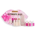 thumbnail image 1 of Makeup Revolution Ultimate Kiss Coffret Cadeau, Gloss pour les Lèvres, Rouges à Lèvres et Crayons Contour des Lèvres Inclus, 9 Produits au Total, 1 of 3