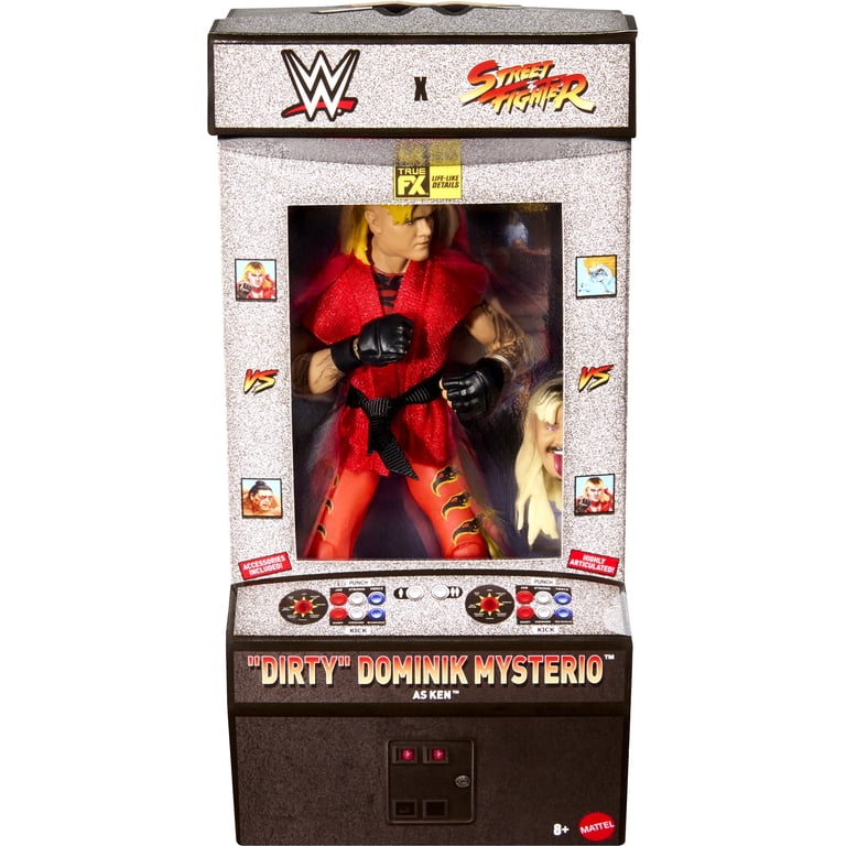 WWE マテル　エリート　ケンドー・カシン　カスタムフィギュア WWE x Street Fighter Dominik Mysterio Action Figure & Accessories