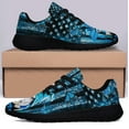 thumbnail image 3 of Gnome Nurse American flag US Shoes Sneakers for Women Men Black Size 4, 3 of 7