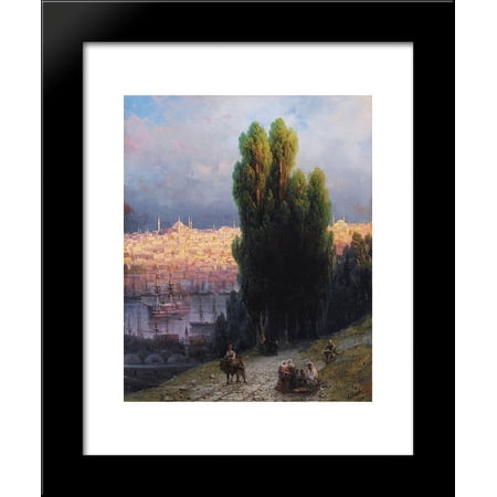 Constantinople 20x24 Framed Art Print by Aivazovsky, Ivan