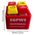 thumbnail image 4 of Mini Aviation Cockpit Keychain, Pilot and Crew Alert Keychain, Realistic EGPWS Flight Warning Sound Simulator, 4 of 5