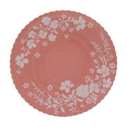 The Pioneer Woman Daisy 12-Piece Bamboo Melamine Dinnerware Set, Pink