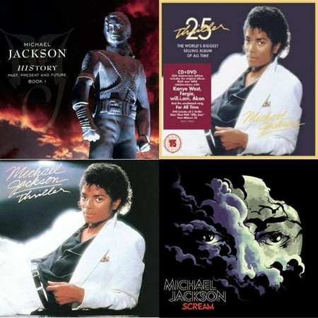 History: Past Present & Future Book 1 & Thriller (25Th Anniversary Legacy Edition) & Thriller & Scream [CD Bundle]