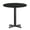 Black, variant on Emma + Oliver 30" Round Black Laminate Table Top with 22"x22" Table Height Base