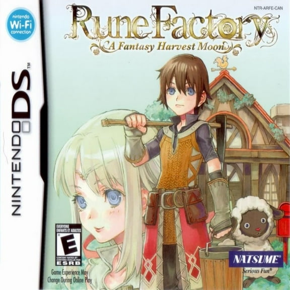 DS Game Cartridges Rune Factory: A Fantasy Harvest Moon US Version,DS Game Card for NDS 3DS DSI DS