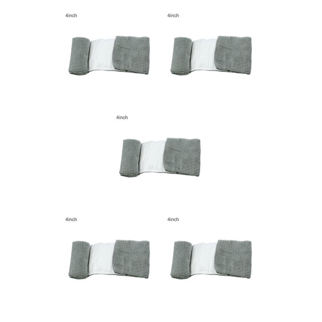 Eigraketly Vendaje de torniquete Primeros auxilios Banda de parada de sangrado de alta elasticidad Vendaje de emergencia para exteriores, 4 pulgadas 4 pulgadas 5piezas Eigraketly CBP167870