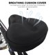 thumbnail image 1 of Cojín de bicicleta eléctrica Gel espesado suave y cómodo fundas de asiento de bicicleta, 1 of 6