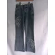 thumbnail image 1 of Pantalones vaqueros rectos americanos de cintura alta y pierna ancha para mujer, pantalón vaquero con bordado de mariposa, con cremallera, hasta el tobillo, Y2k, Vintage, 1 of 5