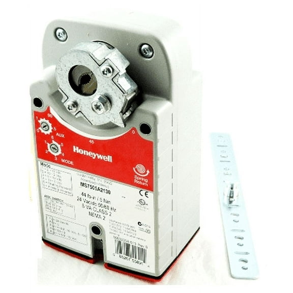 Honeywell MS7505A2130 Spring Return Direct Coupled Actuator, replacement for MS7505A2008
