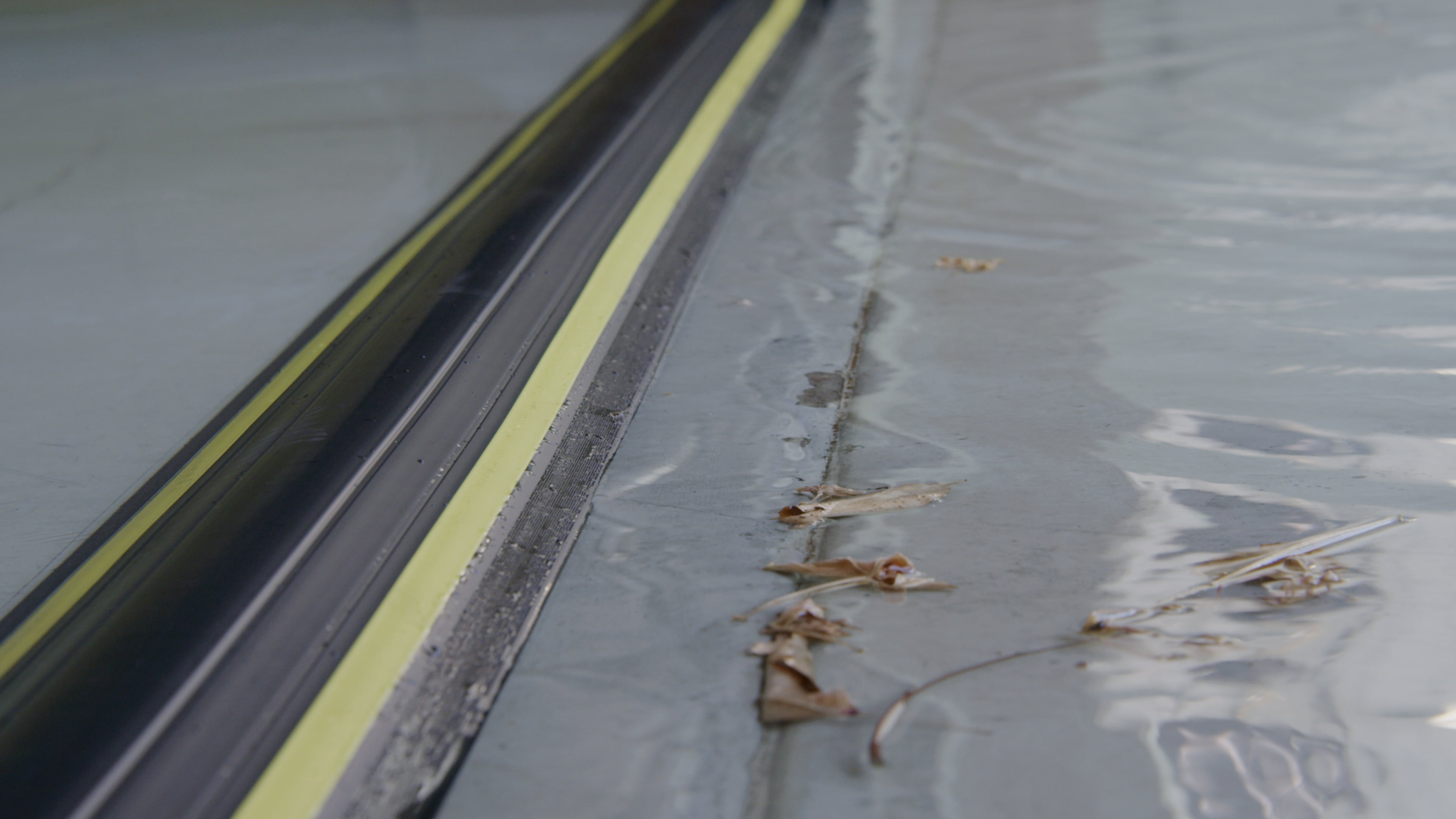 2" High Garage Door Flood Barrier Threshold Kit ‘GARADAM’ (8'3") | Flexible PVC | Complete Kit Includes 2 Adhesives | GaraDry