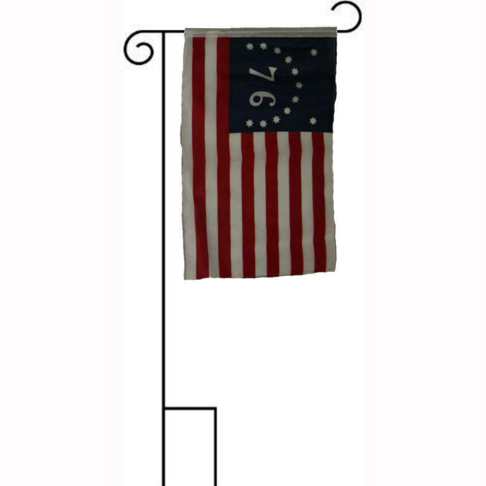 12x18 12"x18" Historical Bennington 1776 Sleeve Flag Garden Premium 