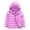Purple, variant on Gubotare Kids Winter Coat Toddler Girls Puffer Jacket Baby Warm Coats Boys Packable Outerwear for School And Outdoor Activities (Hot Pink, 10-11 Years)