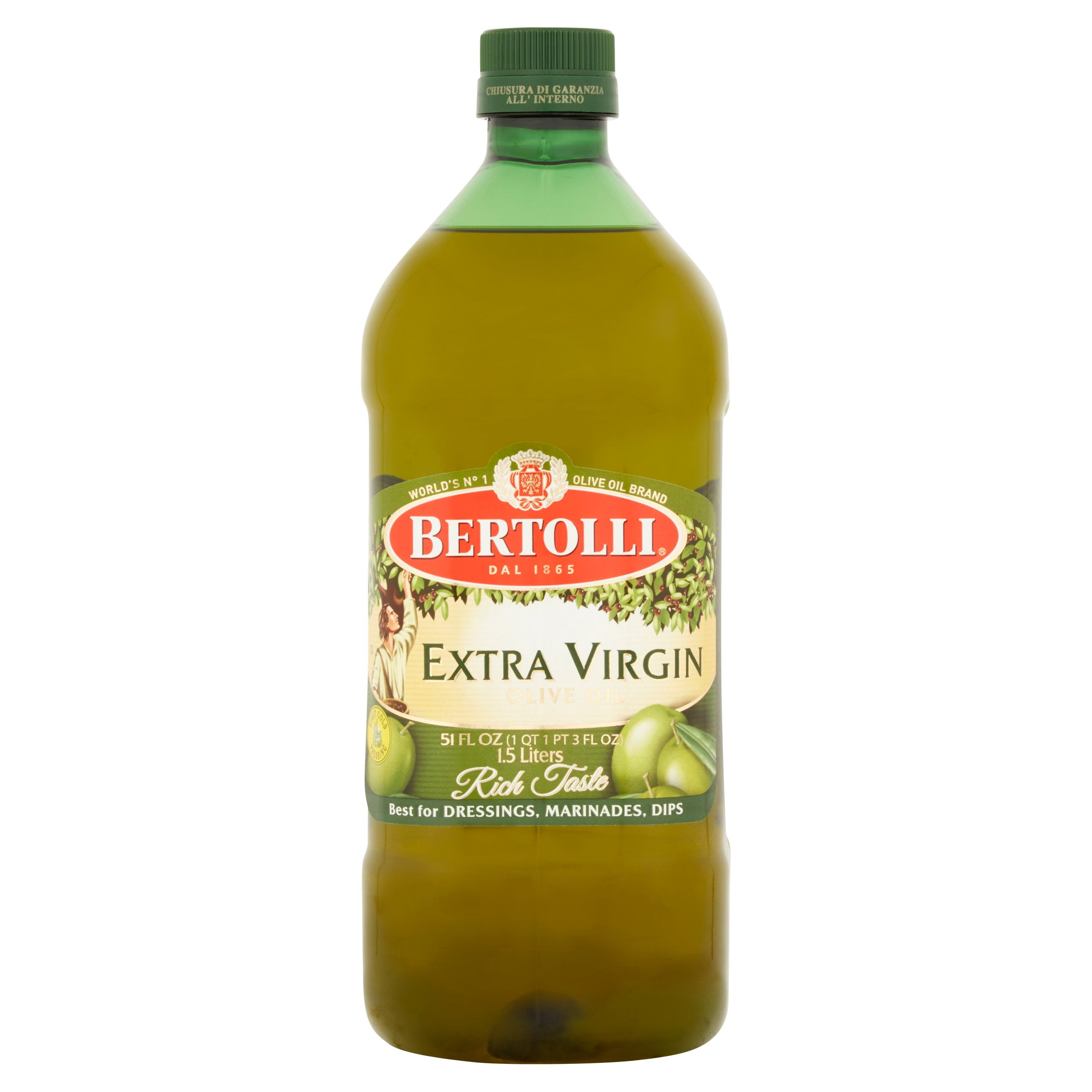 Bertolli Extra Virgin Olive Oil Rich Taste, 51.0 FL OZ by Deoleo USA, Inc