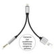 thumbnail image 3 of Adaptador Ele-gate WI142 para iPhone Lightning 3.5 Auxiliar Audífonos y Carga Gris, 3 of 4