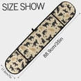 thumbnail image 3 of Dailycode Double Sided Oven Mitt with Loop Heat Resistant Kitchen Long Potholders 7" x 35" Cats Silhouette and Paw, 3 of 6