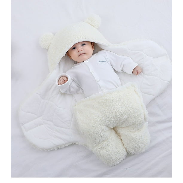 40 62CM Soft Newborn Baby Wrap Blankets Baby Sleeping Bag Envelope