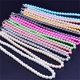 thumbnail image 4 of Collar de perlas de imitación, gargantilla corta y delicada con hebras barrocas, gargantilla de perlas redondas coloridas para mujeres y niñas, regalos de joyería, 4 of 4