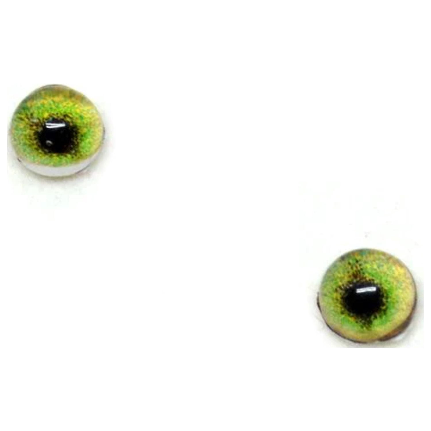 8 Pairs of 4mm Animal Glass Eyes