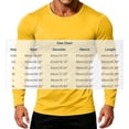 thumbnail image 3 of Hvogkswy Compression Shirt Men, Crew Neck Dry Workout Base Layer Undershirt Thin Stretchy Slim Comfy Long Sleeve Tops, 3 of 8