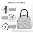 thumbnail image 4 of Balery white Moose winter tree Bolsa de Almuerzo para Mujeres, Caja de Almuerzo, Bolsa de Almuerzo Pequeña Impermeable, Tote de Almuerzo Reutilizable con Gran Capacidad, 4 of 6