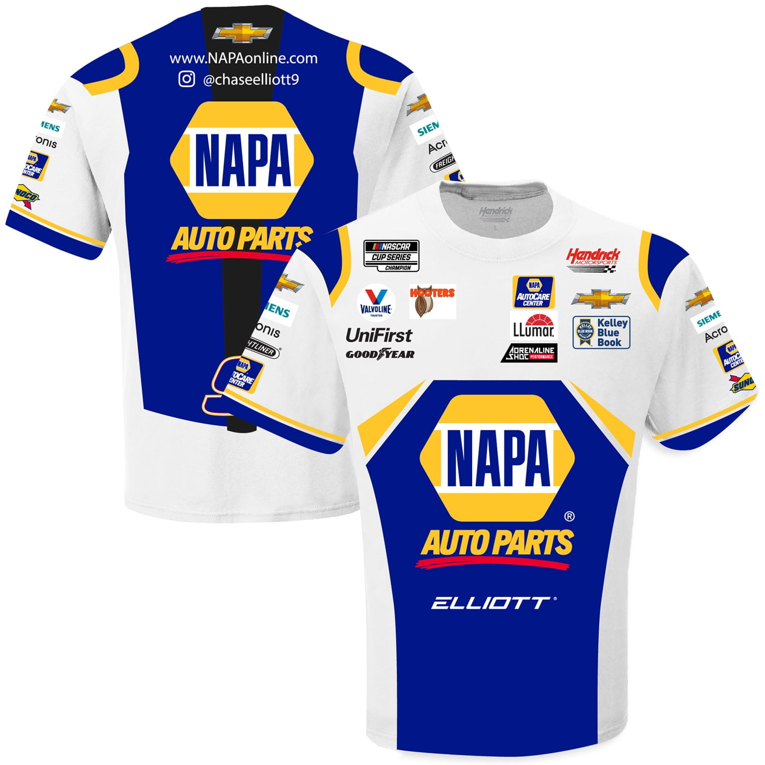 chase elliott pit shirt