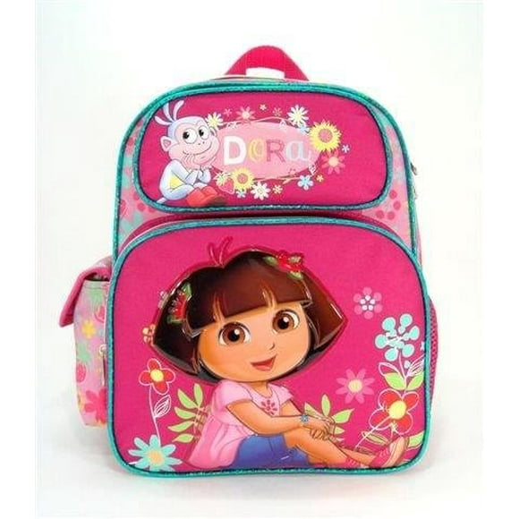Small Backpack - Dora the Explorer - w/Boots Flower School Bag 635671