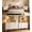 5 PCS, variant on 5 Pieces Bedroom Furniture Set, Includes Queen Size Bed Frame with Headboard,Nightstand Sets of 2,6-Drawers Dressers with Mental Handle