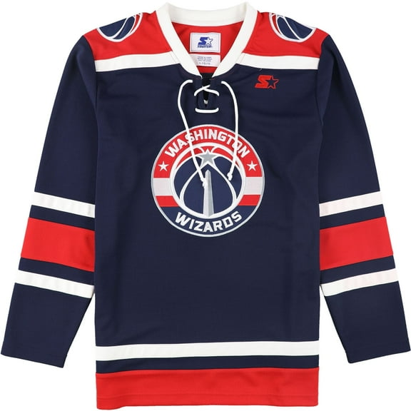 STARTER Mens Washington Wizards Jersey, Multicoloured, Large