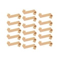 thumbnail image 4 of GUOOL 16Pcs Blank Sash Holiday Beauty Pageant Wedding Party Decorations Plain Sash Brown, 4 of 9