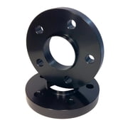 4 QTY 15mm & 20mm 5x4.75 (5x120) Staggered Black Wheel Spacer / Black Bolt Kit Fits BMW