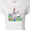 thumbnail image 4 of Inktastic Easter Bilby with Eggs and Flowers Women's T-Shirt, 4 of 5